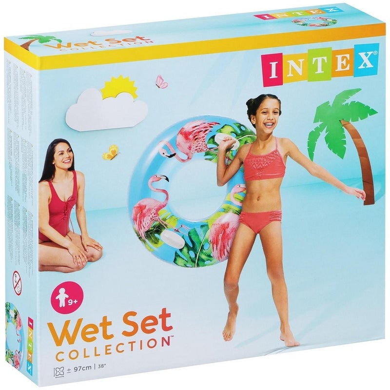 Intex - Transparent Swimming Ring Wet Set Collection 97 cm - 58263NP - Image 3
